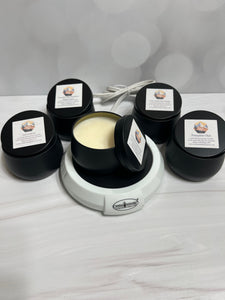 4 oz Candle Tins/Warmer Plate Package